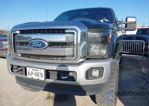 2016 Ford F-250 Lariat from USA, damaged, VIN 1FT7W2BT4GEA91898